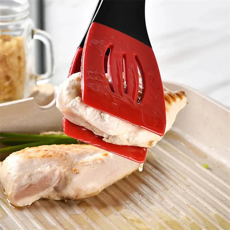 3-in-1 Silicone Spatula Clip – Multi-Use Cooking Tool